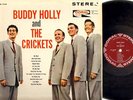 BUDDY HOLLY & The CRICKETS rockabilly CORAL LP clean