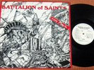 BATTALION OF SAINTS Second Coming MINT / NM kbd Punk LP