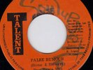 TWO RASTA MAN - FALSE RUMOUR 1st press TALENT label  ??