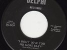 NORTHERNS SOUL 45 RPM - THE PROPHETS on DELPHI RECORDS