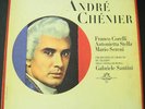 GIORDANO Andrea Chenier CORELLI STELLA SANTINI HMV 3LP