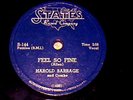 HAROLD BARRAGE & COMBO 78 RPM STATES 144 N.O.S