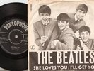 THE BEATLES - SHE LOVES YOU NORWAY / DANISH 45+PS 1963