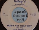THE TEMPOS -  Don't Act That Way  -  RILEY'S    45