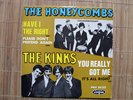HONEYCOMBS / KINKS Split EP  FRANCE Vogue ORIG
