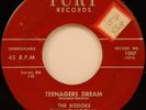 THE KODOKS 45 FURY 1007 VG/VG+ '57 TEENAGERS DREAM orig