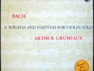 BACH 6 SONATAS & PARTITAS, VIOLIN,,A. Grumiaux NM 3LP