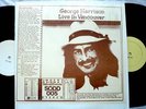 GEORGE HARRISON LIVE IN VANCOUVER 2LP SODD no TMOQ