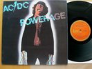 LP AC/DC  - POWERAGE - BLUE TEXT UNIQUE NEW ZEALAND NM