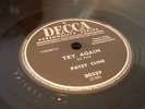 78 RPM PATSY CLINE DECCA 30339 TRY AGAIN 1957