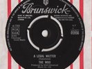 The Who - A Legal Matter vinyl 7