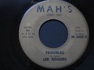 Lee Rogers   Troubles   Mah's northern soul R&B 45 HEAR