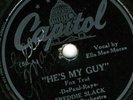 ELLA MAE MORSE Autographed 78 RPM Capitol Record