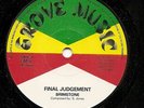 Brimstone - Final Judgement - Grove   UK Roots Reggae