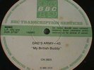 Dad's Army BBC Transcription LP 1978 inc. British Buddy