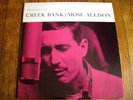 * MOSE ALLISON Creek Bank RARE RVG PRESTIGE SOUL JAZZ ?