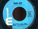 MICKEY & THE SOUL GENERATION Iron Leg soul 45 maxwell