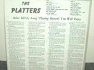 RARE Doowop LP The Platters Federal 549 Orig Black Labl