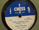 MUDDY WATERS Long Distance Call CHESS 78 rpm
