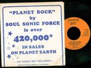 SOUL SONIC FORCE - TOMMY BOY TB 823 - PLANET ROCK