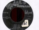 Young Jessie Mary Lou on Modern R&B 45 Hear