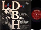 JAZZ LP Billie Holiday LADY DAY orig MAROON Columbia