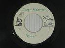 GEORGE HARRISON test press 45  YOU   APPLE dj