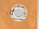 MICKEY & THEM 45 Hey brother man   VG+' 60s GC RARE