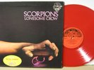SCORPIONS Lonesome Crow Red LP RARE BOMB LABEL VARIANT