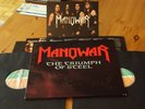 MANOWAR-THE TRIUMPH OF STEEL KOMPLETT SIGNIERT 2 LP WOW