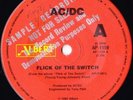 AC/DC: FLICK OF THE SWITCH/BADLANDS ALBERT 1159 SAMPLE