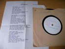 Ian Samwell Acetate Cliff Richard Don't Leave Now 1950s