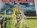 IRON MAIDEN LP FULLY SIGNED BY 6 HEAVY METAL ROCK PUNK