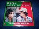 ROLLING STONES : WAITING ON A FRIEND RARE JAPAN 7