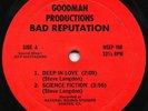 Private KBD Punk Rock - BAD REPUTATION | NM | LISTEN
