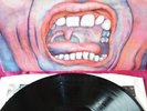LP KING CRIMSON - IN THE COURT OF / PINK RIM MEGA RAR