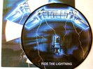 METALLICA RIDE THE LIGHTNING RARE PICTURE PIC DISC LP