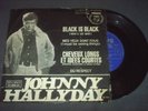 JOHNNY HALLYDAY 1967 Black Is Black PS 7” EP BRAZIL MON