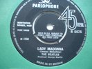 BEATLES LADY MADONNA EX SHOP MINT UNPLAYED R-5675