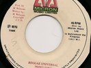 REGGAE Prince Far I 45 REGGAE UNIVERSAL Micron LISTEN