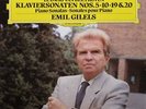 DGG 419172 1 EMIL GILELS BEETHOVEN Sonatas No.5 & 10 NM