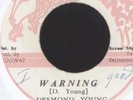 DESMOND YOUNG - WARNING/VERSION - 7
