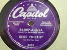 GENE VINCENT Be-Bop-a-Lula CAPITOL 78 rpm
