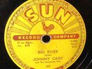 JOHNNY CASH 78 ORIGINAL SUN Record BIG RIVER