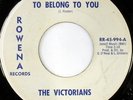 rare Soul 45 VICTORIANS on ROWENA Listen