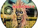 IRON MAIDEN S/T RARE PICTURE PIC DISC VINYL LP