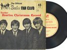 Beatles RARE 1964 FAN CLUB CHRISTMAS FLEXI DISC