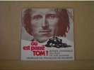 FRANÇOIS DE ROUBAIX-OÙ EST PASSÉ TOM?-(M-/M-) RARE OST.