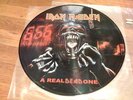 IRON MAIDEN REAL DEAD ONE PICTURE DISC LP RARE PROMO UK