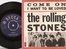 THE ROLLING STONES - COME ON - DANISH PS+45 1963  DECCA